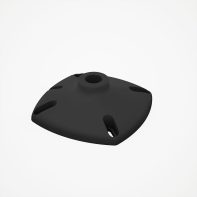 Flange_Nylon_Preta